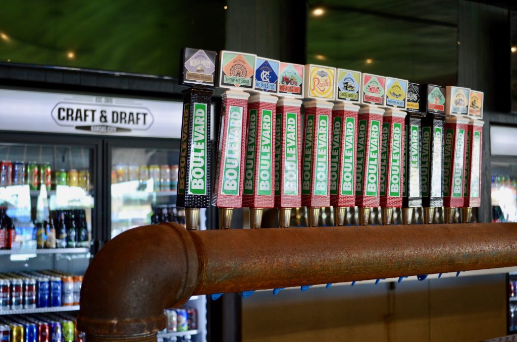 Beers at the K! Boulevard Brewing Company