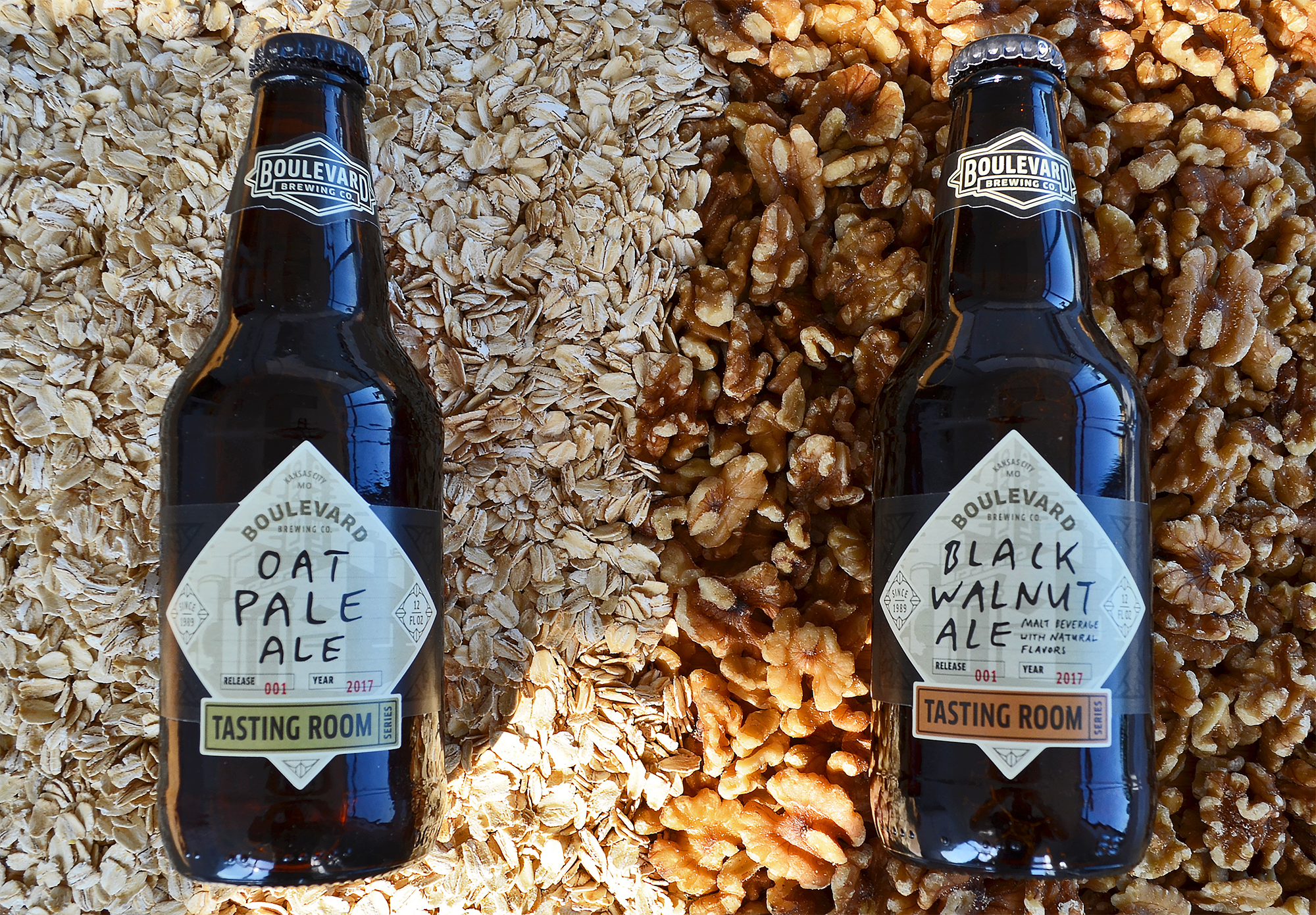 Black Walnut Ale and Oat Pale Ale