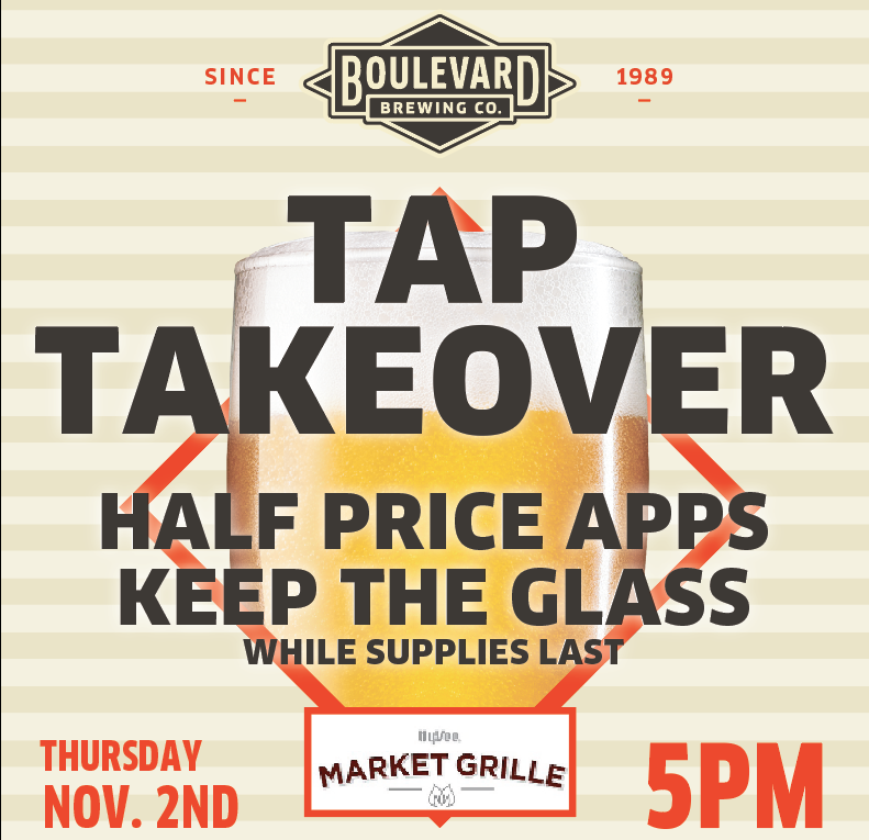 Keep The Glass Tap Takeover HyVee Market Grille