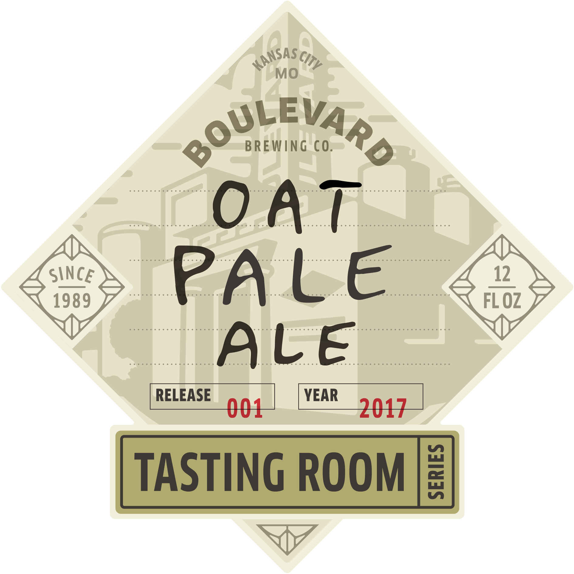 Tasting Room Oat Pale Ale Boulevard Brewing Company