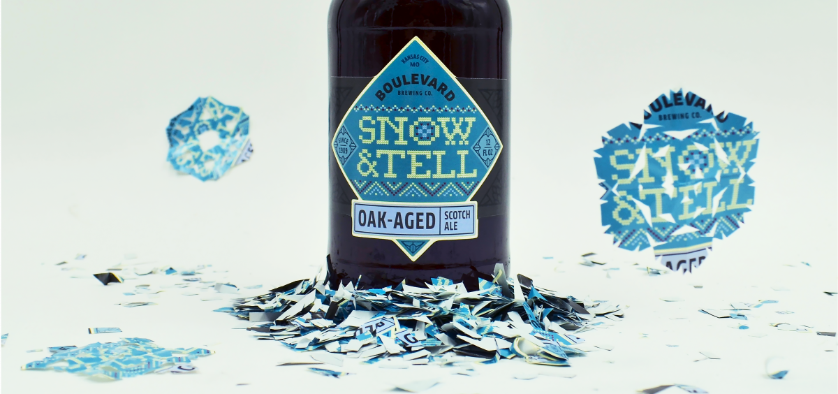 Snow tell. Пиво черный снег. Rye-on-Rye Boulevard Brewing co.