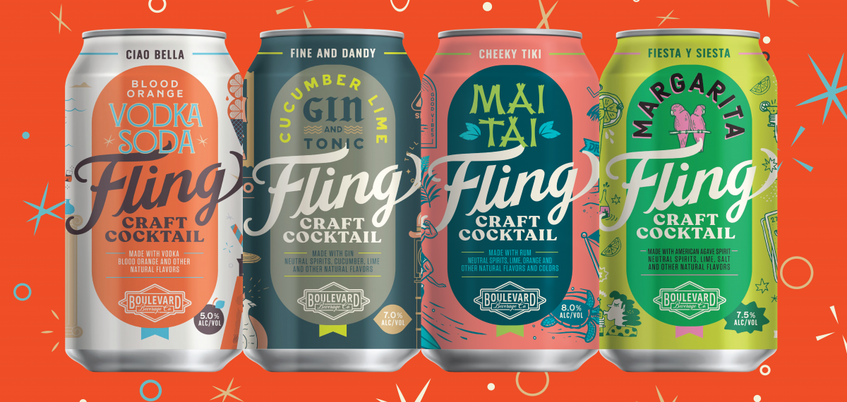 Boulevard Beverage Company To Launch Fling Craft Cocktails