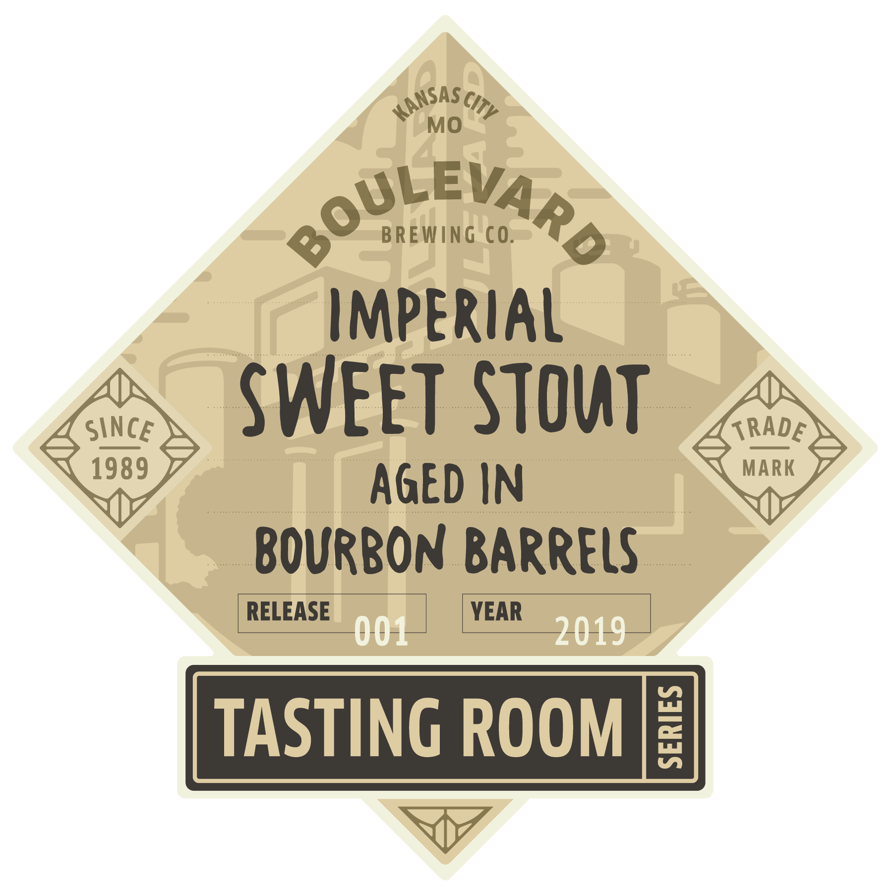 Tasting Room – Imperial Sweet Stout aged in Bourbon Barrels