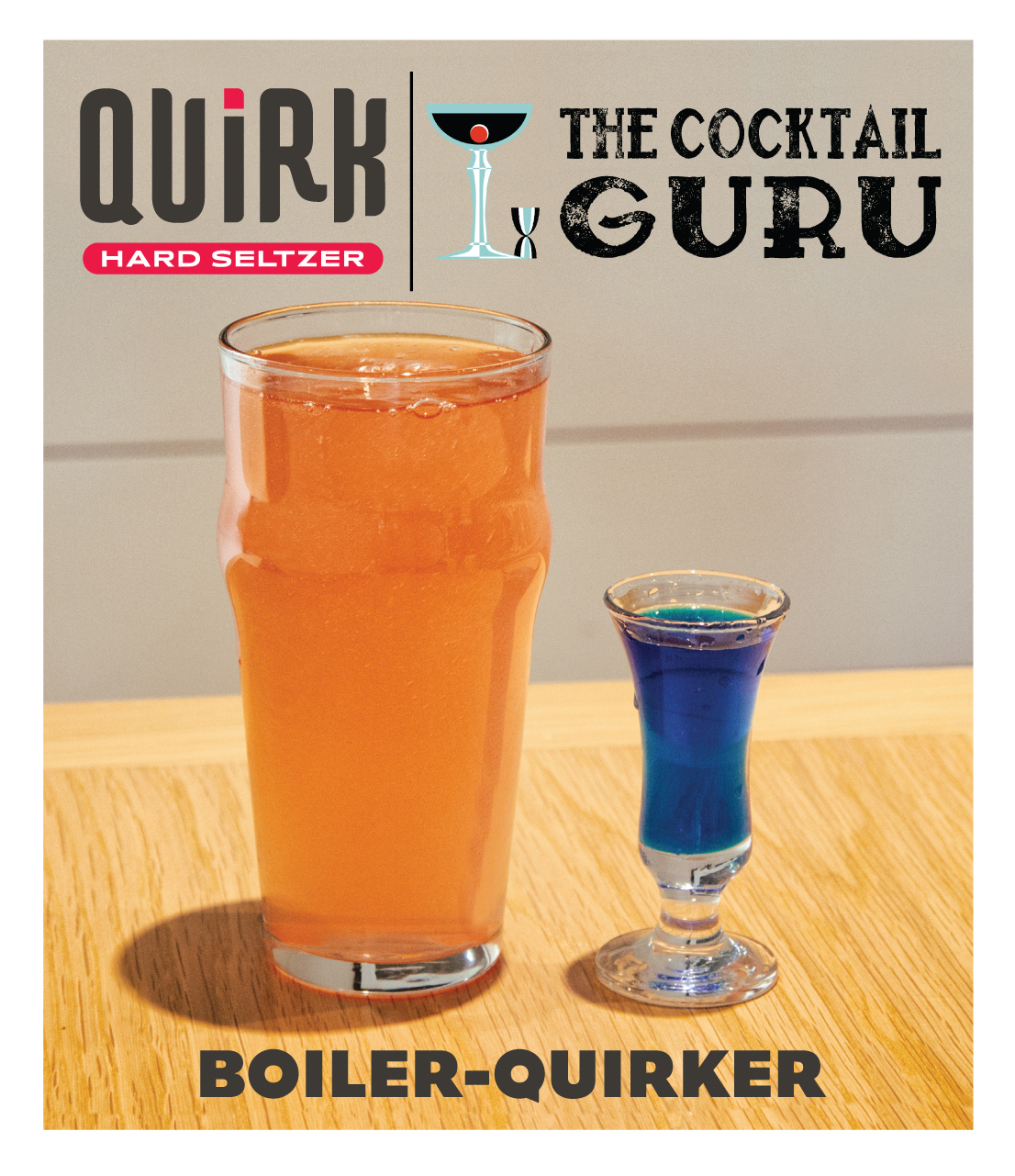 Quirktails Quirk Hard Seltzer cocktail recipes Boulevard Brewing