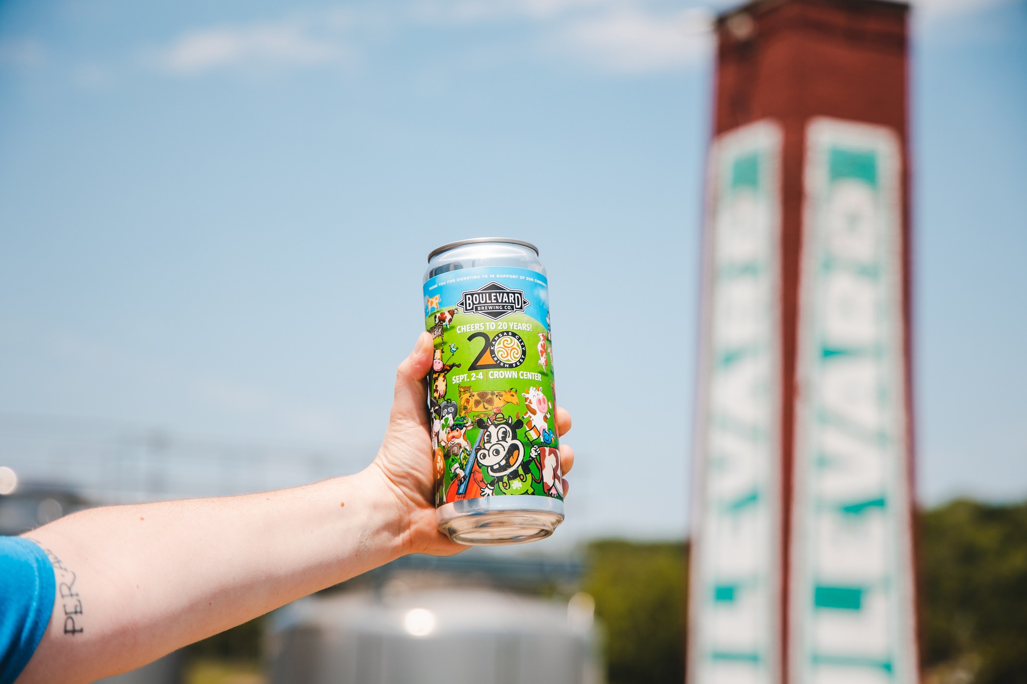 Boulevard Community Crowler Celebrates the Kansas City Irish Fest