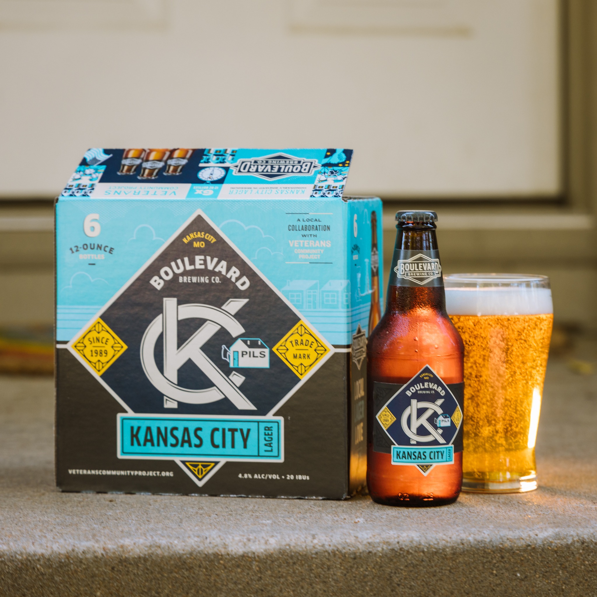 Boulevard Brewing Partnering with Veterans Community Project for Second Year in a Row for the KC Pils Partners Series