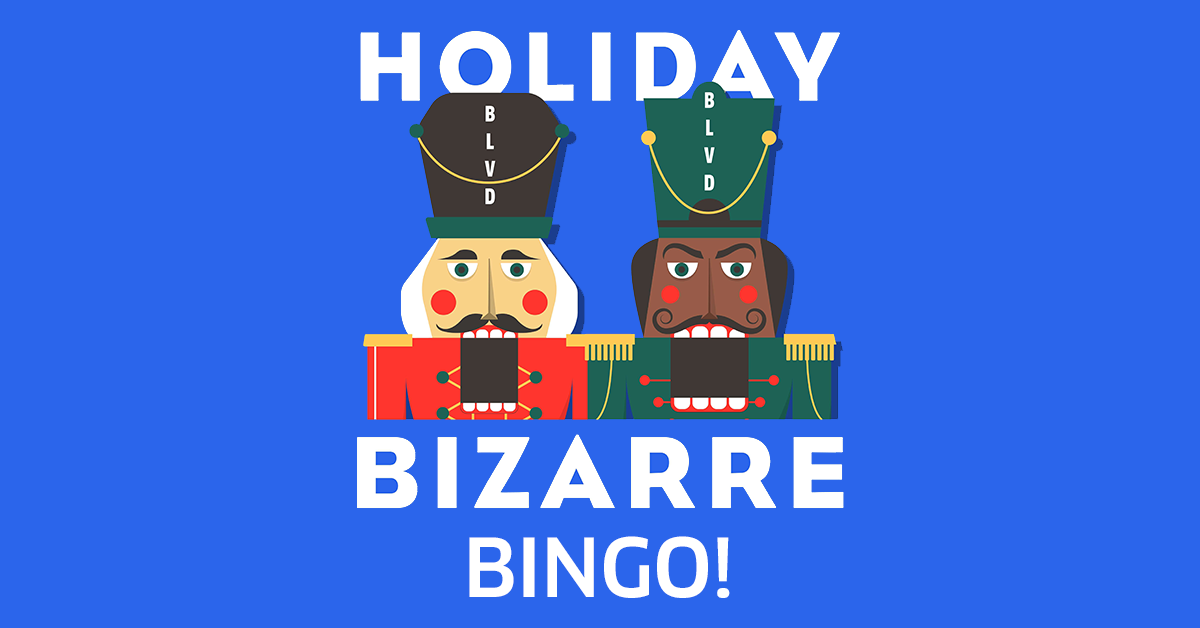 holiday bizarre bingo