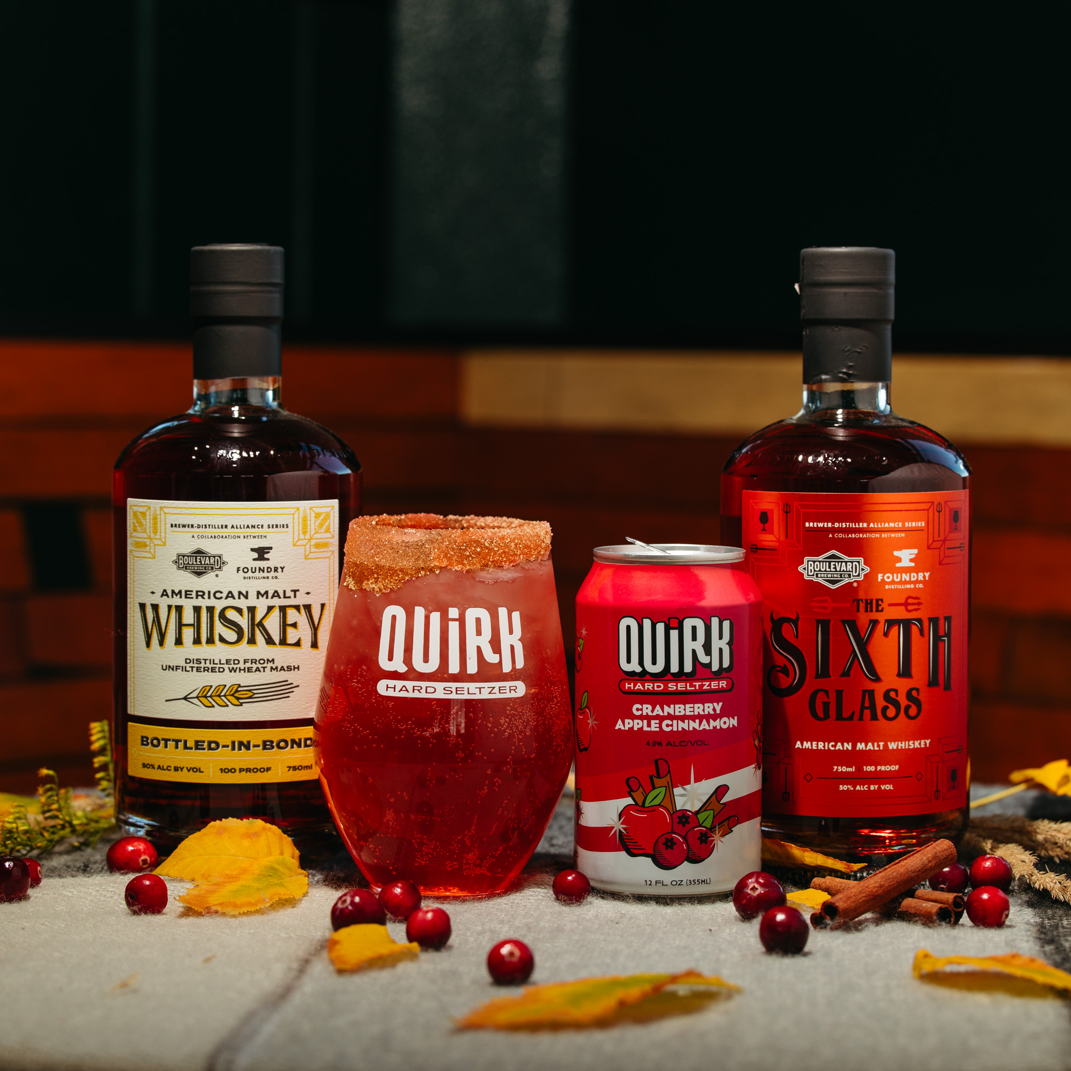 Quirktails Quirk Hard Seltzer cocktail recipes Boulevard Brewing