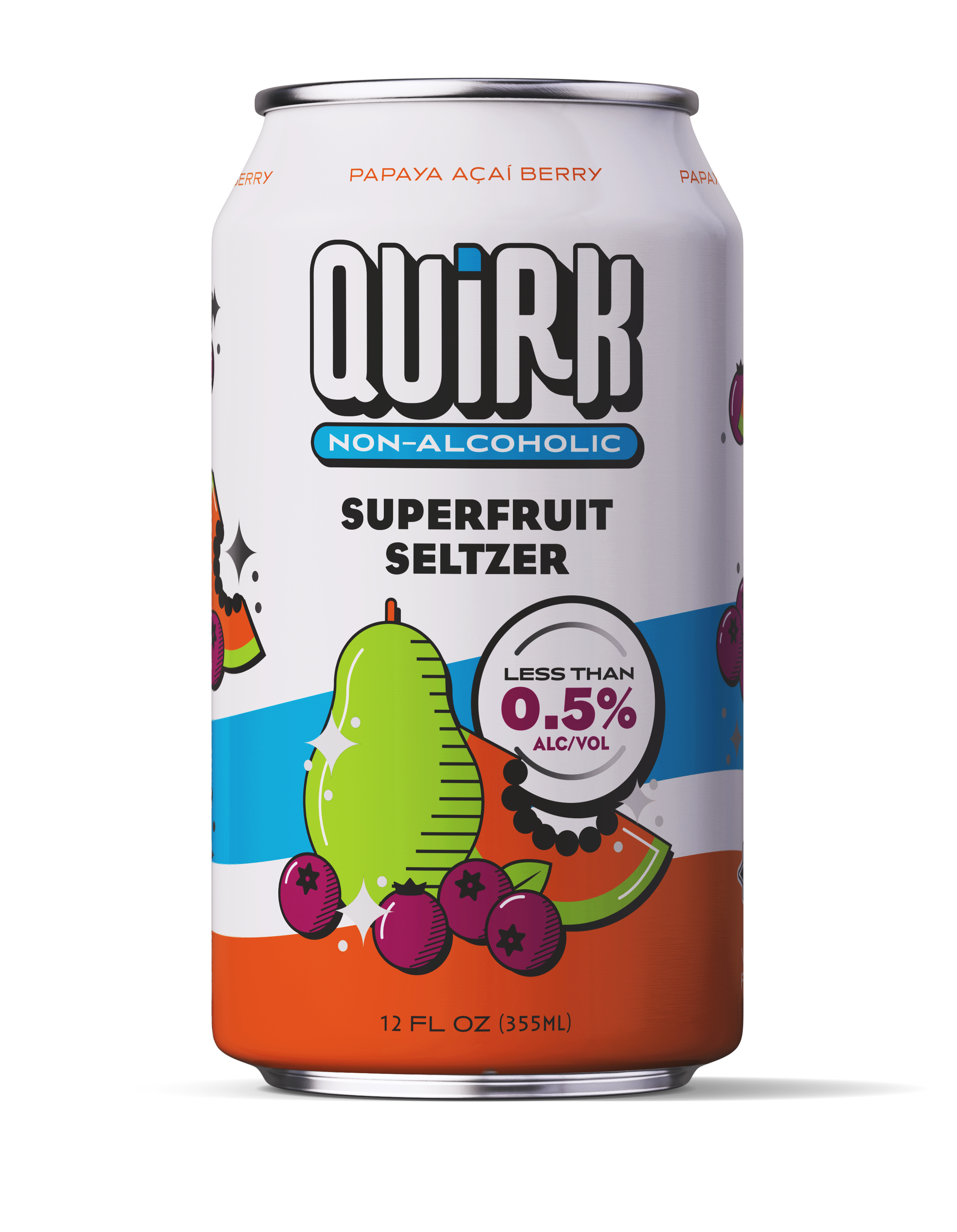 Papaya Acai Berry – Superfruit Seltzer