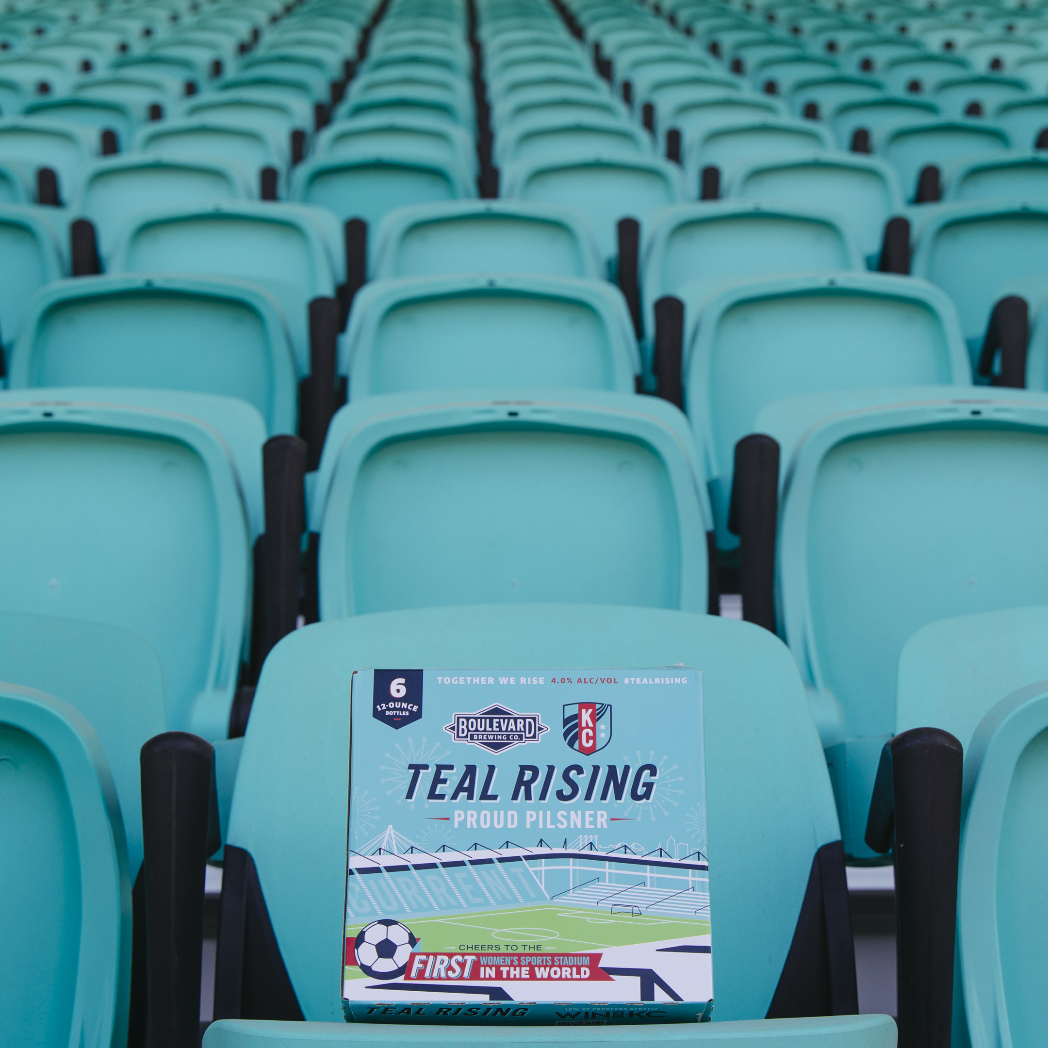 Teal Rising Proud Pilsner Returns for 2024! 