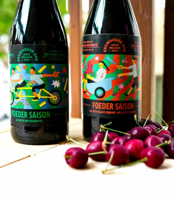 Brewhouse One Series Releases: Foeder Saison with Brettanomyces & Foeder Saison wiht Black Currant and Sweet Cherries