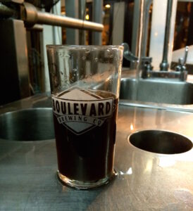 This sample of Show-Me Sour wort was taking during lautering.
