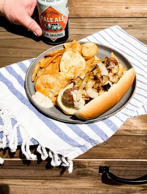 Boulevard Brewing Co. Pale Ale Brats Recipe